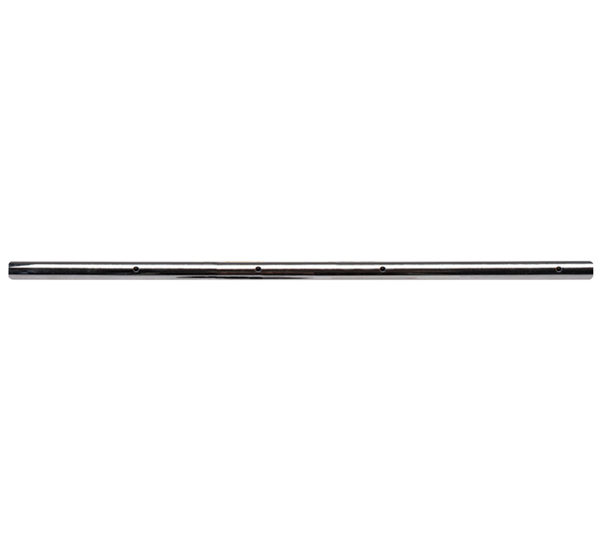 A long metal pole with two sections of the same length.