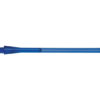 A blue plastic stick with a long handle.