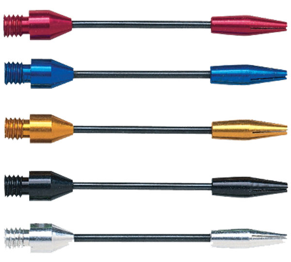 A group of different colored arrows with different types of wires.