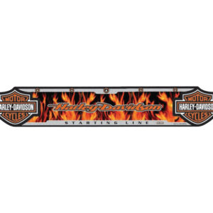 A fire background with the words " harley davidson " written in it.