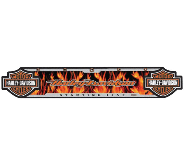 A fire background with the words " harley davidson " written in it.