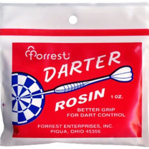 A bag of darts rosin for better grip