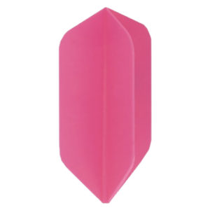 A pink plastic material with a white background