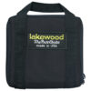 A black bag with the words lakewood on it.