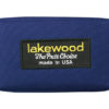 A blue bag with the words lakewood on it.