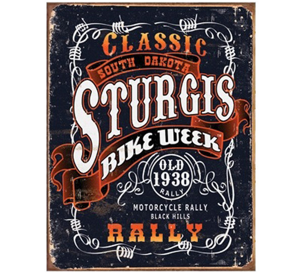 A sign that says sturgis bike week