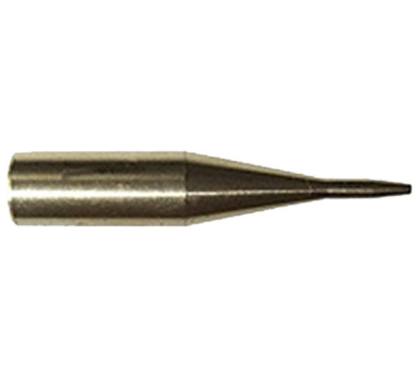 A close up of the tip of a drill