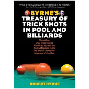 A book cover with a pool table and some balls