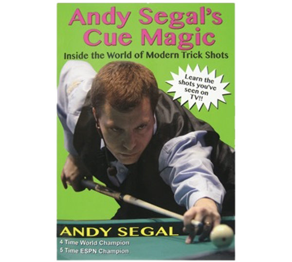 A book cover with a man playing pool.