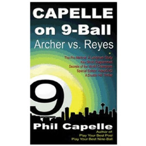 A book cover with the title capelle on 9-ball.