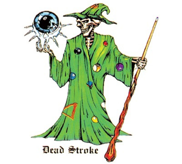 A green wizard with a spell book and wand.