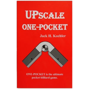 A book cover with an image of a one-pocket.