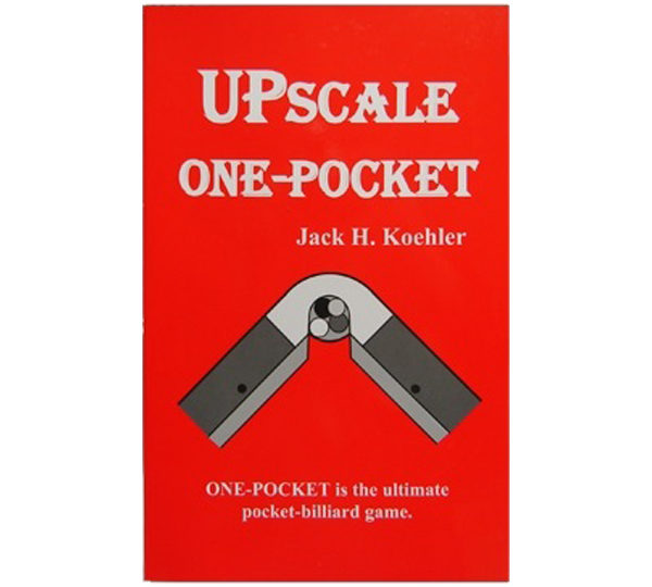 A book cover with an image of a one-pocket.