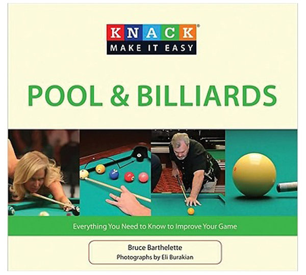 A book cover with people playing pool and billiards.