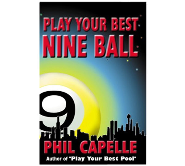 A book cover with the title of " play your best nine ball ".