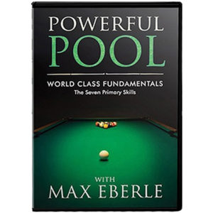 A dvd cover of the book powerful pool