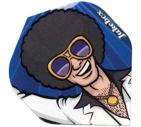 A picture of a man with sunglasses and a afro.