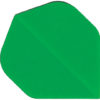 A green plastic material with a white background.