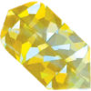 A yellow diamond is shown in this picture.