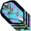 A picture of a colorful diamond shaped object.