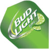 A bud light lime logo with a lime wedge.