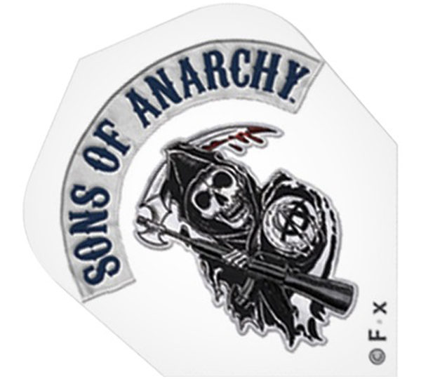 A picture of the sons of anarchy logo.